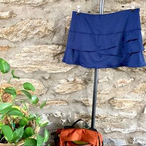 Navy Tennis Skort
